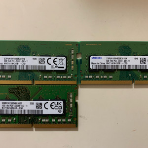삼성 노트북 DDR4 RAM 램 16GB (1개) 8GB (2개)