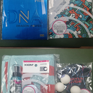 [탁구] 탁구 약점착 러버 2장 등 판매