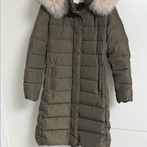 지컷 폭스퍼 구스 패딩