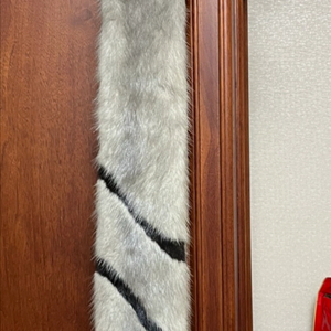 밍크 퍼 머플러