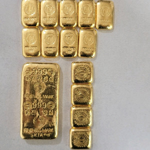 순금 골드바 세트