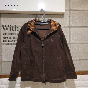 폴로랄프로렌 코듀로이 후드 자켓 L