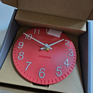 토마스켄트 그리니치 무소음 탁상시계 15cm 새제품