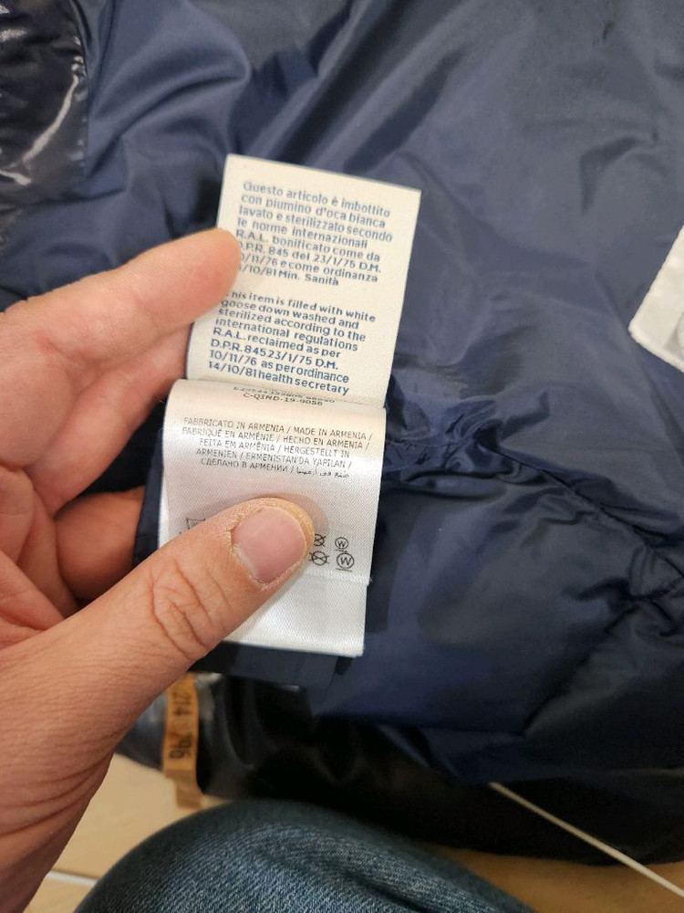 [키즈]몽클레어 패딩 tibb 티브조끼 사이즈 이미지