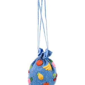 Ganni 가니 과일 비즈 버킷백 가방 판매