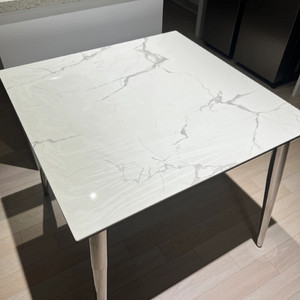 세라믹 식탁 2인용 대리석 무늬