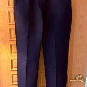 프라다 정품 네이비 본딩 트라우저 42