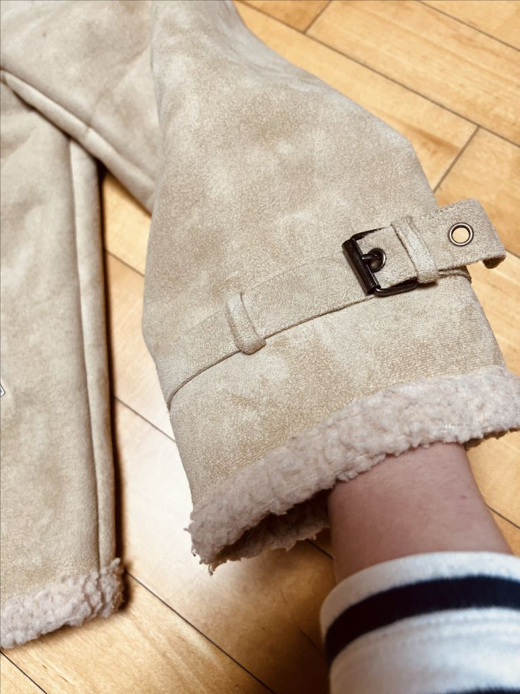 양털 뽀글이 무스탕--2