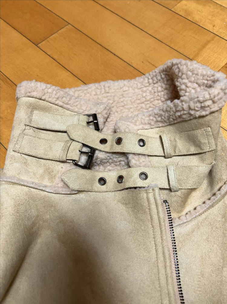 양털 뽀글이 무스탕--3