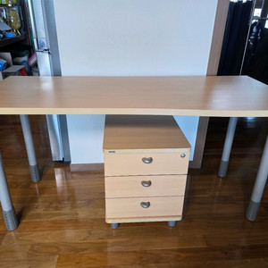 일룸 높이조절 책상 + 3단 서랍장 판매합니다