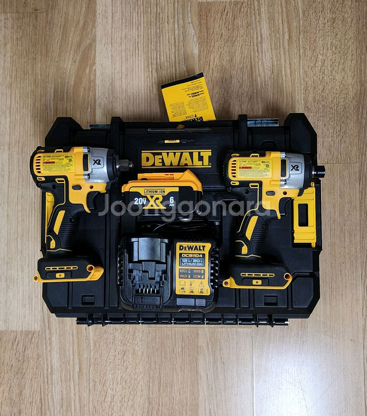 디월트/20V 임팩 렌치 임팩 드라이버/콤보 풀세트--2