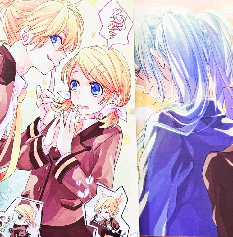 [초판] 보컬로이드 소설 연애 재판 좋아 싫어 하츠네 미쿠 소실 린짱 나우 린 렌 고전 보카로 라노벨 특전 악의 딸 이미지