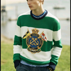 폴로 랄프로렌 요트 스트라이프 니트 스웨터