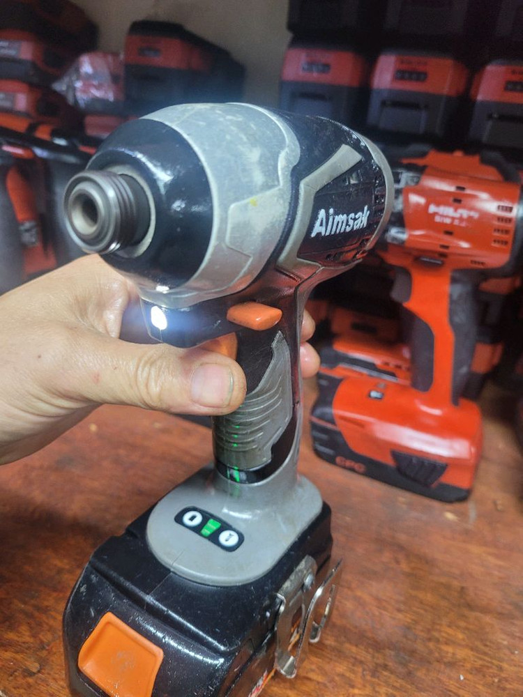 Aimsax아임삭충전임팩드릴 3단속도조절 배터리포함--8