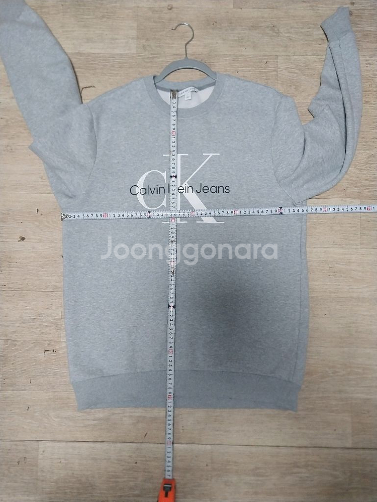 캘빈클라인/105) 기모 맨투맨--2