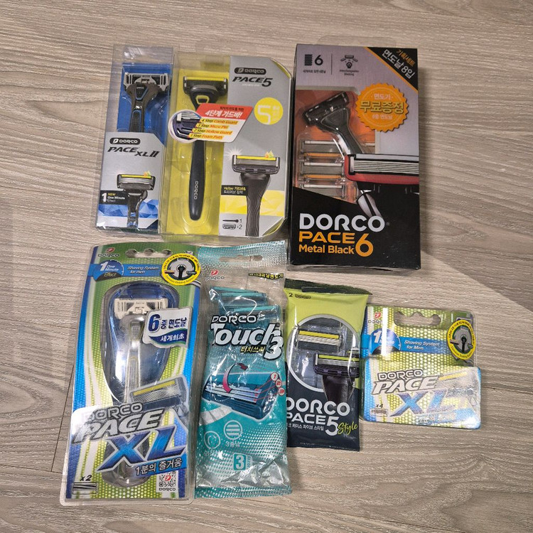 여러가지 도루코 페이스 면도기들 다드려요--3