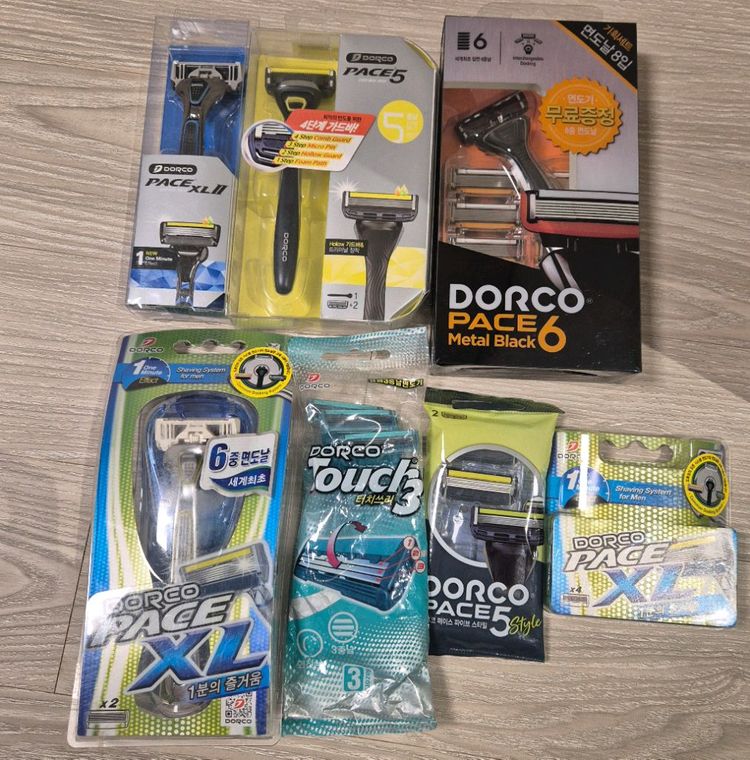 여러가지 도루코 페이스 면도기들 다드려요--4