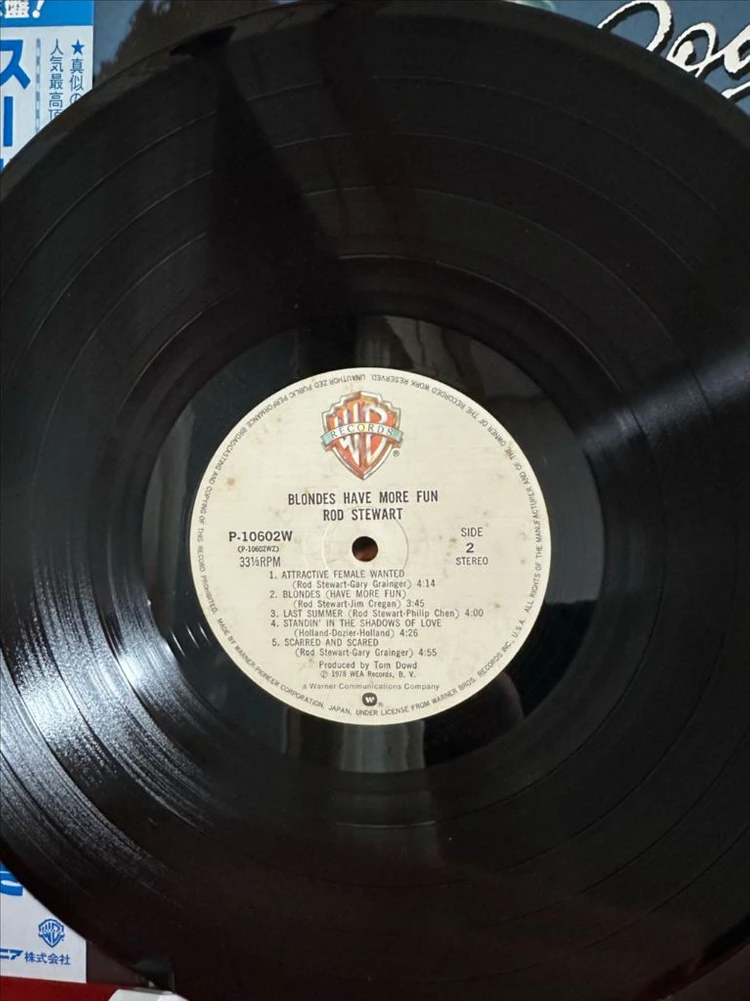 Rod Stewart Blondes Have More Fun(LP) 이미지