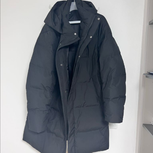 유니클로 심리스 다운 코트