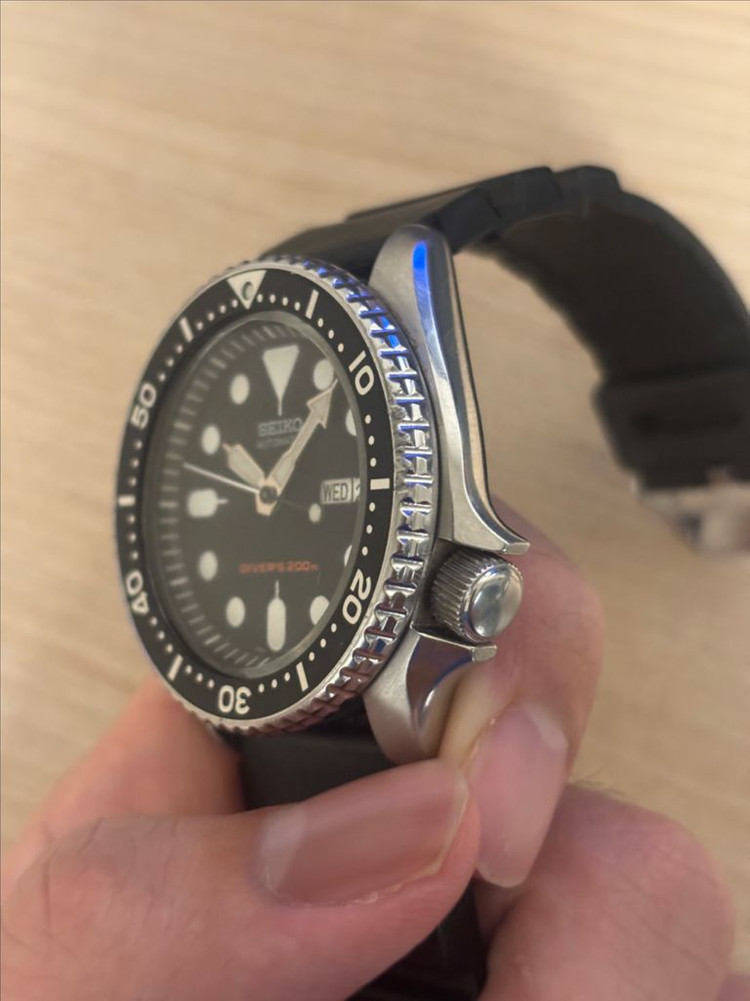 skx007 세이코 오토매틱 다이버 시계--2