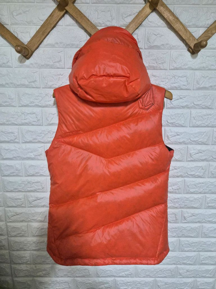 볼컴 구스다운 패딩 조끼 여성95 55 66 등산 낚시 노스페이스 아디다스 밀리터리 나이키 보드복 스키--5