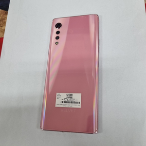 .LG 벨벳 128GB 핑크 U+ 외관 AA급 중고폰 210341