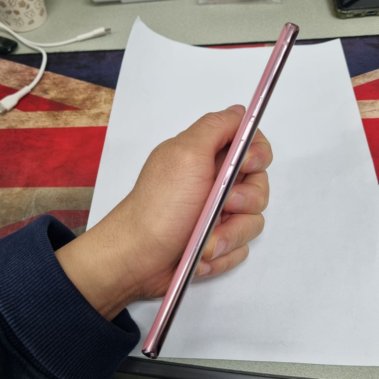 .LG 벨벳 128GB 핑크 U+ 외관 AA급 중고폰 210341--6