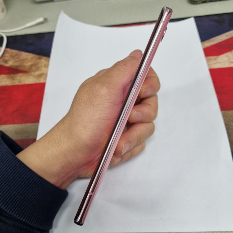 .LG 벨벳 128GB 핑크 U+ 외관 AA급 중고폰 210341--7