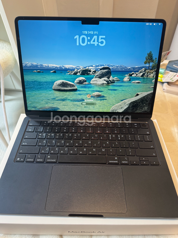 맥북 에어 m4 미드나잇 16 256--2