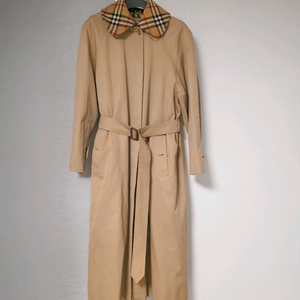 버버리 클래식 체크 카라 트렌치 코트