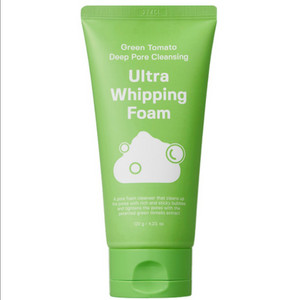 성분에디터 그린토마토 딥 포어 클렌징 울트라 휘핑 폼 120g 이미지