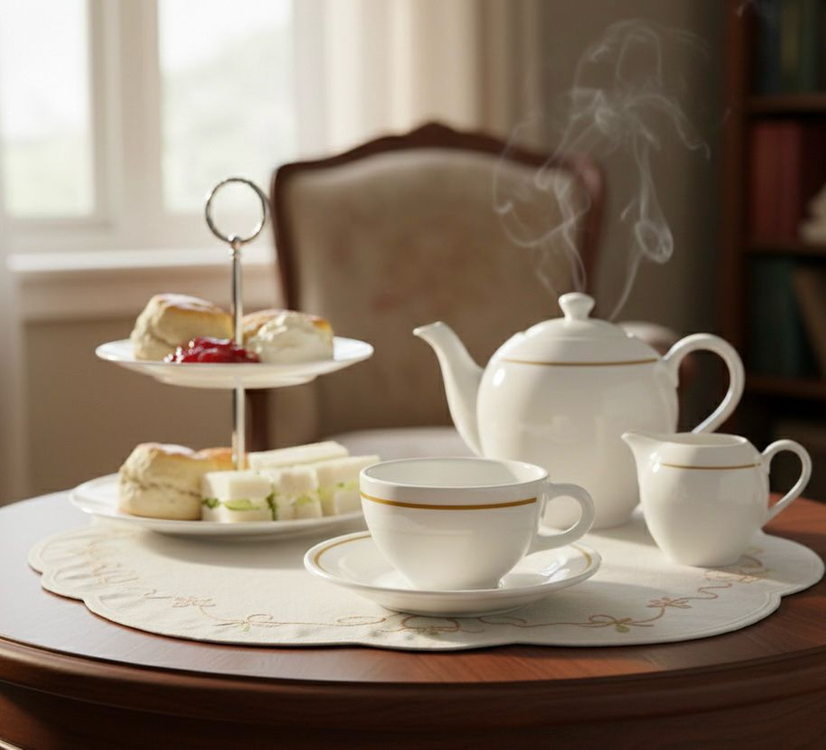 빈티지 AVON 수탉 세라믹 접시/ 금속 프레임 삼발이 이미지