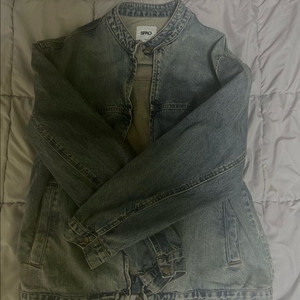 스파오 데님 청자켓