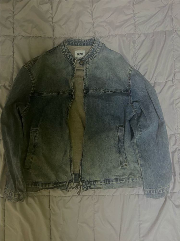 스파오 데님 청자켓--1