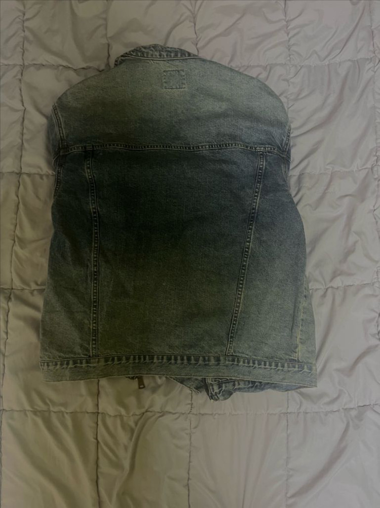 스파오 데님 청자켓--2