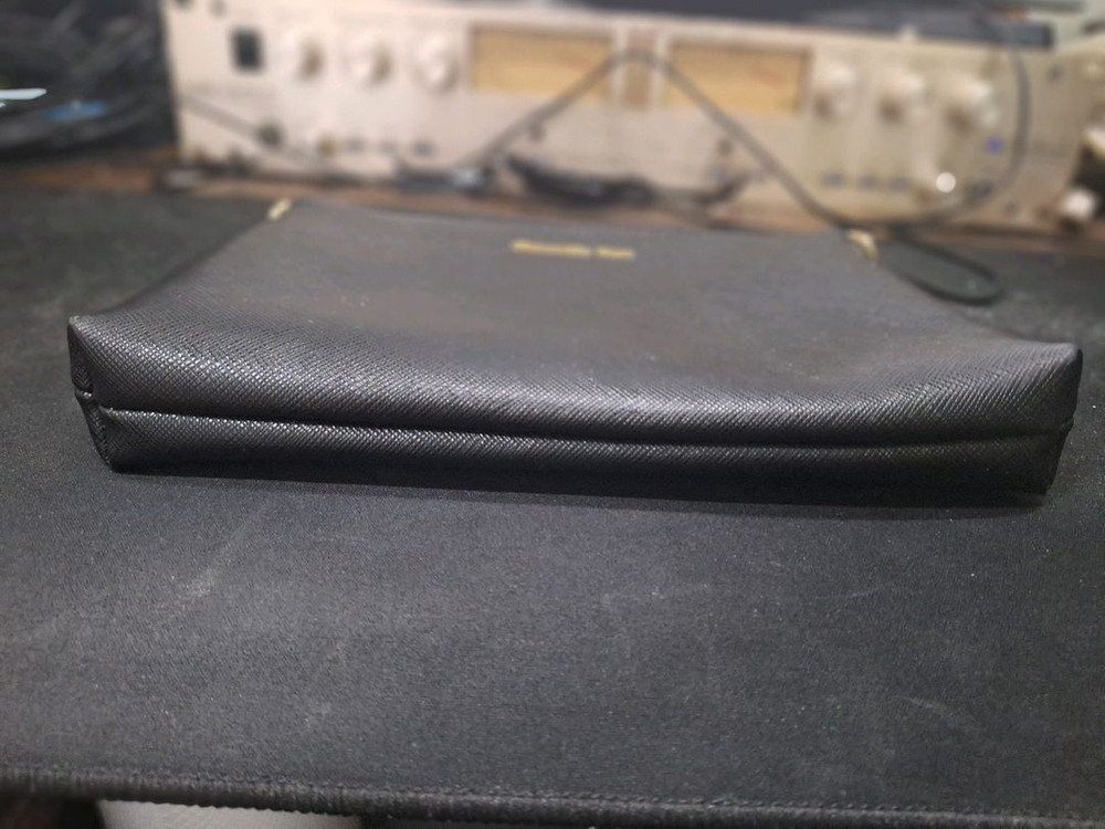 사만사 베가 블랙 파우치 클러치백 일본 빈티지 가방--1