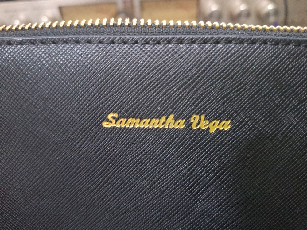 사만사 베가 블랙 파우치 클러치백 일본 빈티지 가방--8