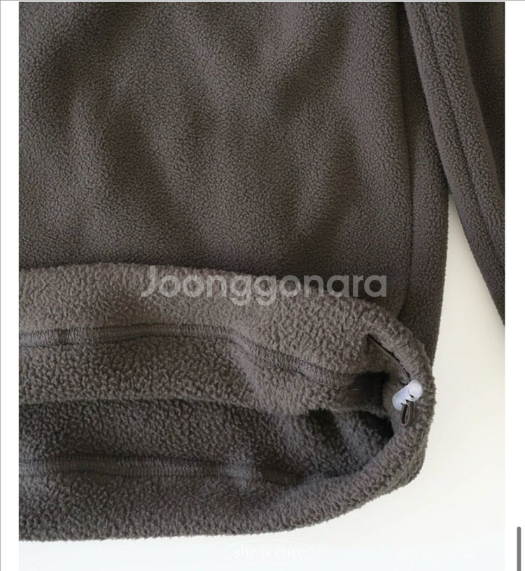 (새상품)쉬이즈큐트 오버사이즈 후리스 플리스 (새상품)--3