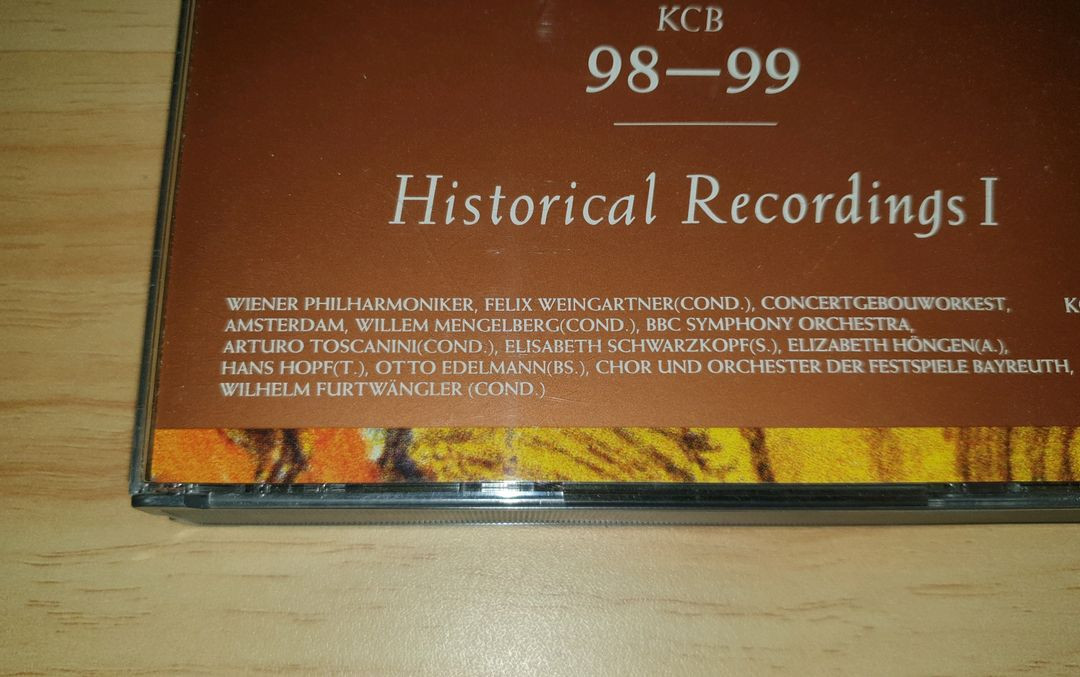 베토벤 전집물 CD 6개 일괄--2