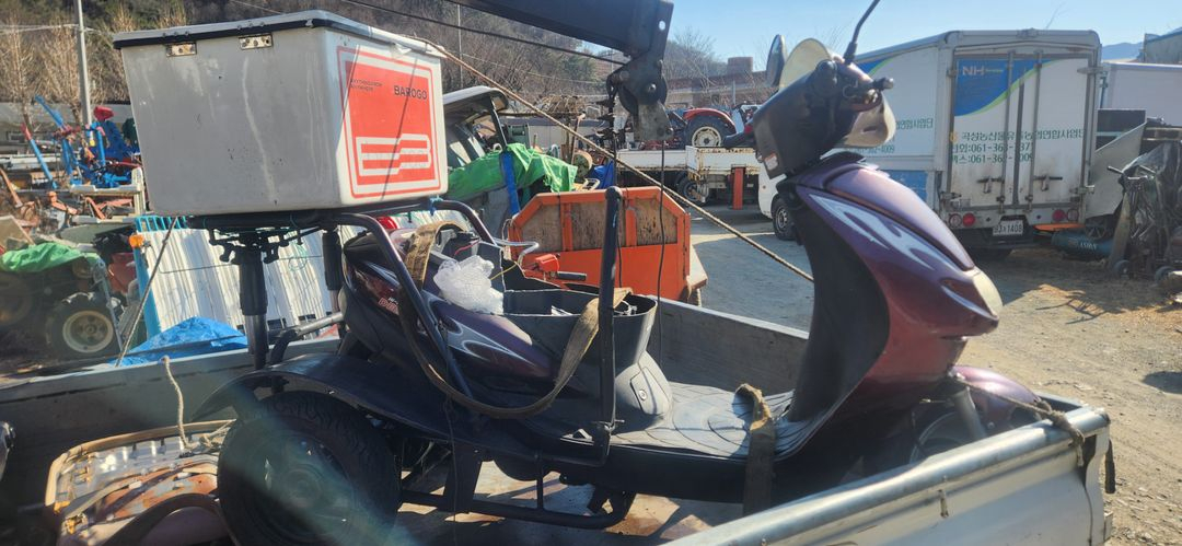 대림 삼륜오토바이 델피노 세발오토바이 오토바이 바이크--4
