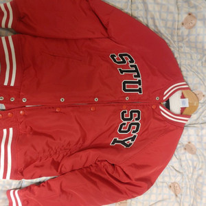 STUSSY 스투시 바시티 자켓(챔피온과 콜라보)