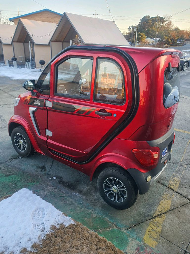 전동사륜차 전기사륜오토바이 전동스쿠터 큐브카 어른신전동차--0