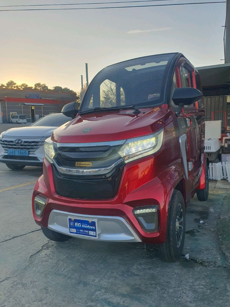 전동사륜차 전기사륜오토바이 전동스쿠터 큐브카 어른신전동차--1