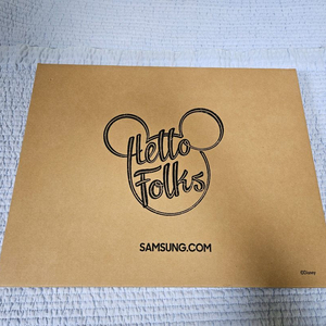 미키마우스 클리어백 갤럭시탭 아이패드 파우치