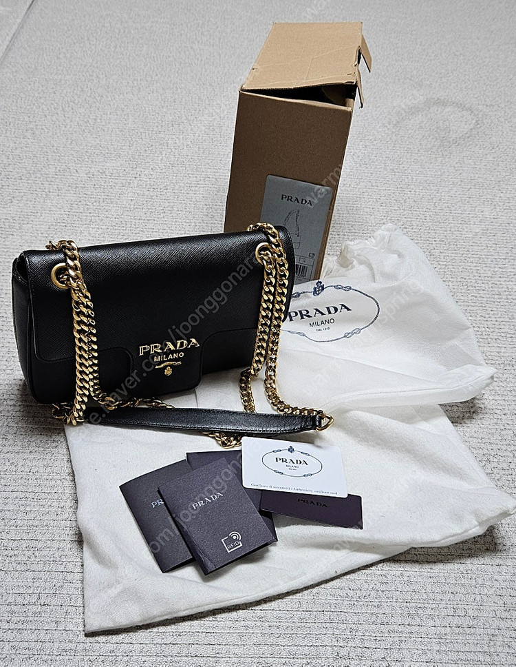 프라다 가방 사피아노 크로스백 1BD193 숄더백--8