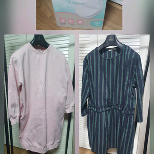 (모두일괄7천원)임부복+임부원피스겸 수유복+수유패드+턱받이DIY