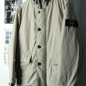 (M-L) 스톤아일랜드 패딩 점퍼자켓 마이크로랩스