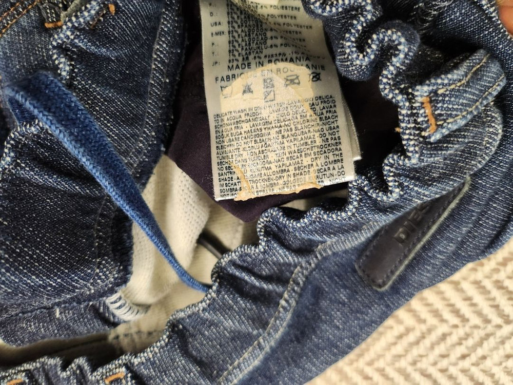 디젤 밴드 스웻트 청바지--2