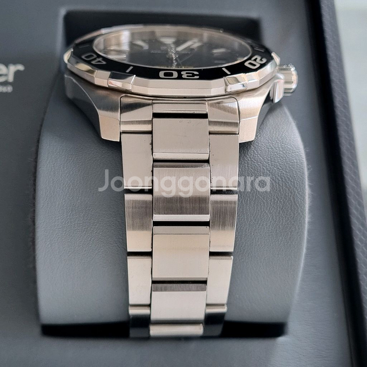 태그호이어 아쿠아레이서 쿼츠 검판 43mm WAY101A(2019년식)--1