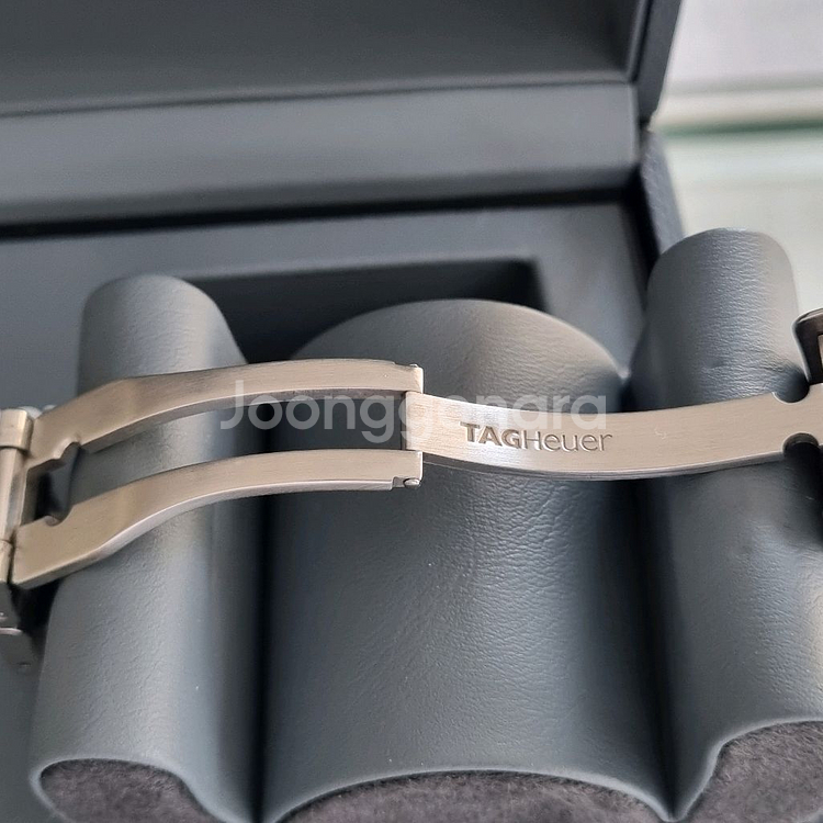 태그호이어 아쿠아레이서 쿼츠 검판 43mm WAY101A(2019년식)--6